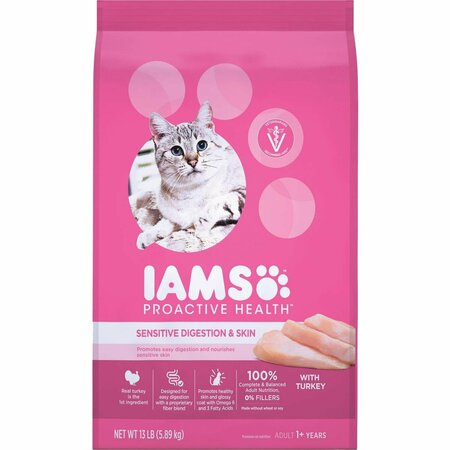 IAMS 13# Dgs&Skn Chk Cat Food 109133